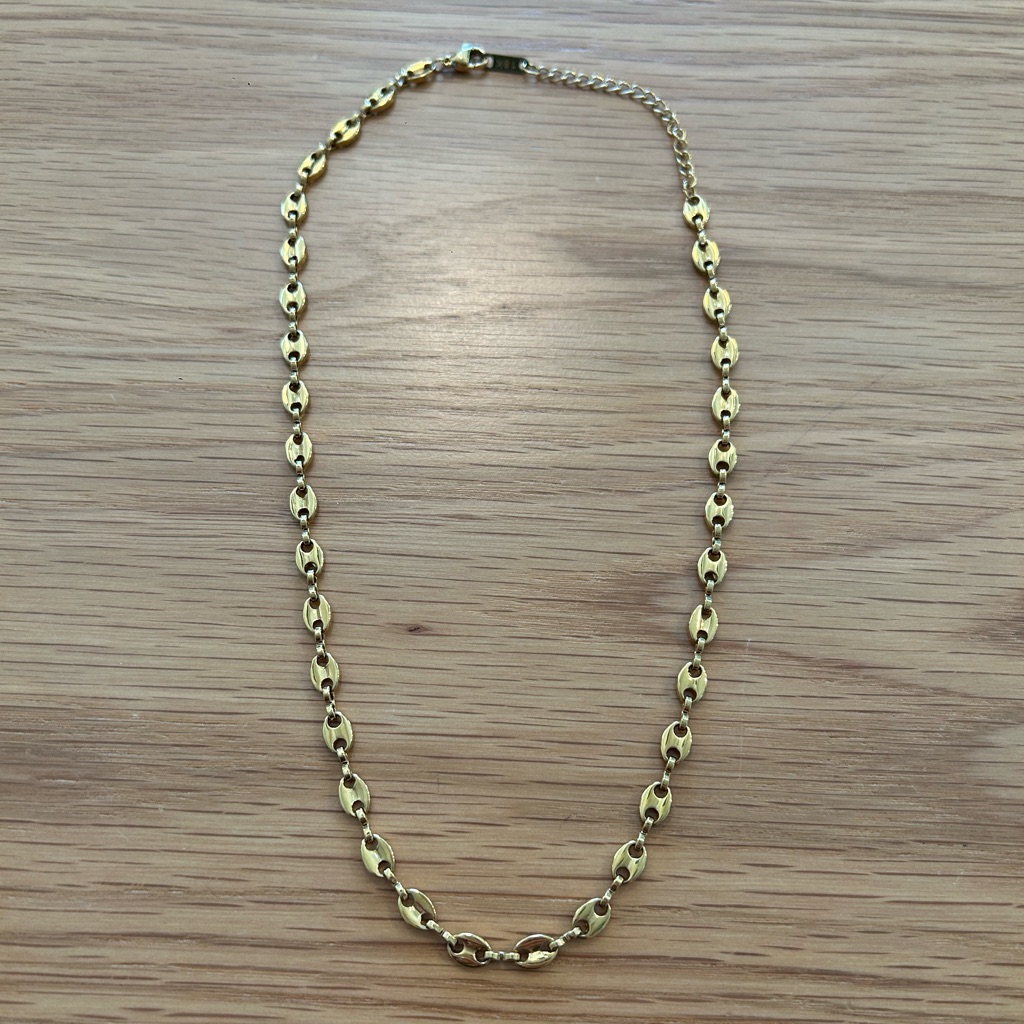 Ana Luisa 18k Gold Plated Chain Link Necklace